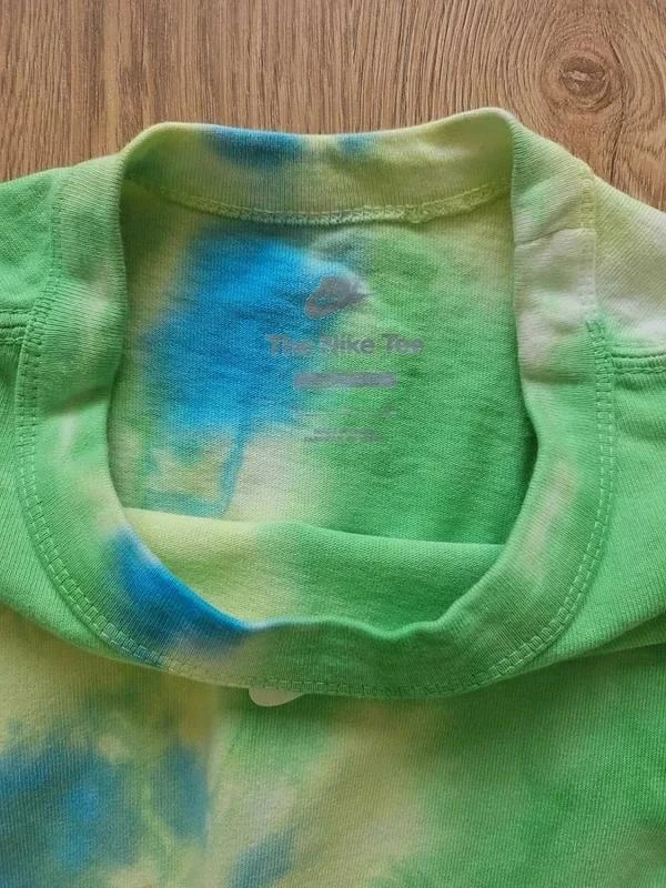 T-shirt longa tie and dye ajuste folgado unissex – photo 4